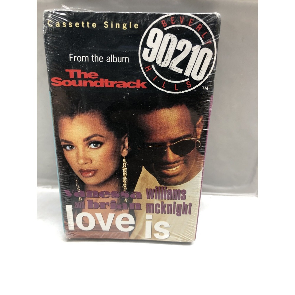 Vanessa Williams‎ / Brian McKnight - Love Is Cassette Single SEALED 90210